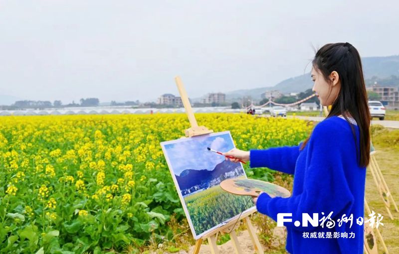 閩侯鴻尾村掘“金”賞花經(jīng)濟