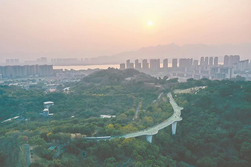 福州加強(qiáng)城市森林公園建設(shè)