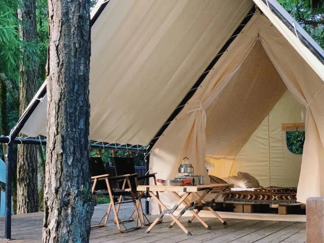 新晉網(wǎng)紅打卡地！福州鼓嶺柱里露營(yíng)地“火”上央視