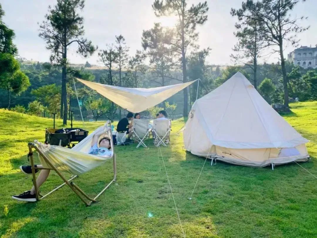 新晉網(wǎng)紅打卡地！福州鼓嶺柱里露營(yíng)地“火”上央視